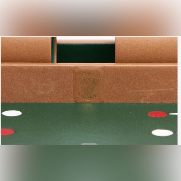 Vintage 1970s Gucci Backgammon Set in Leather Case - Picture 9 of 16
